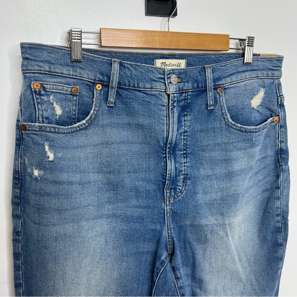MADEWELL NWT The Perfect Vintage Distressed Jeans - Picture 3 of 8